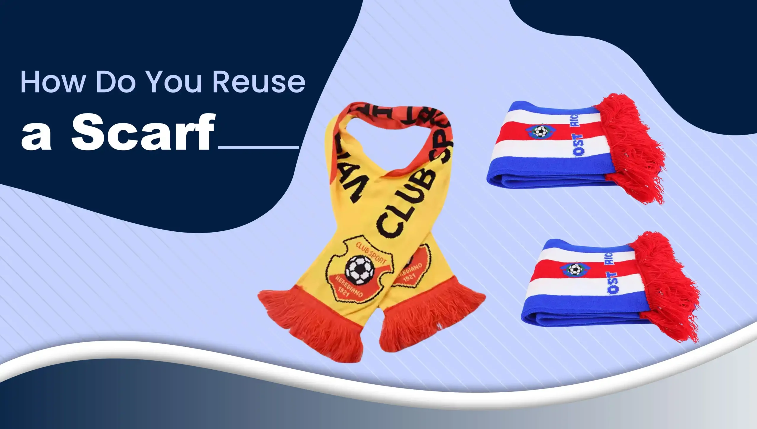 How do you reuse a scarf