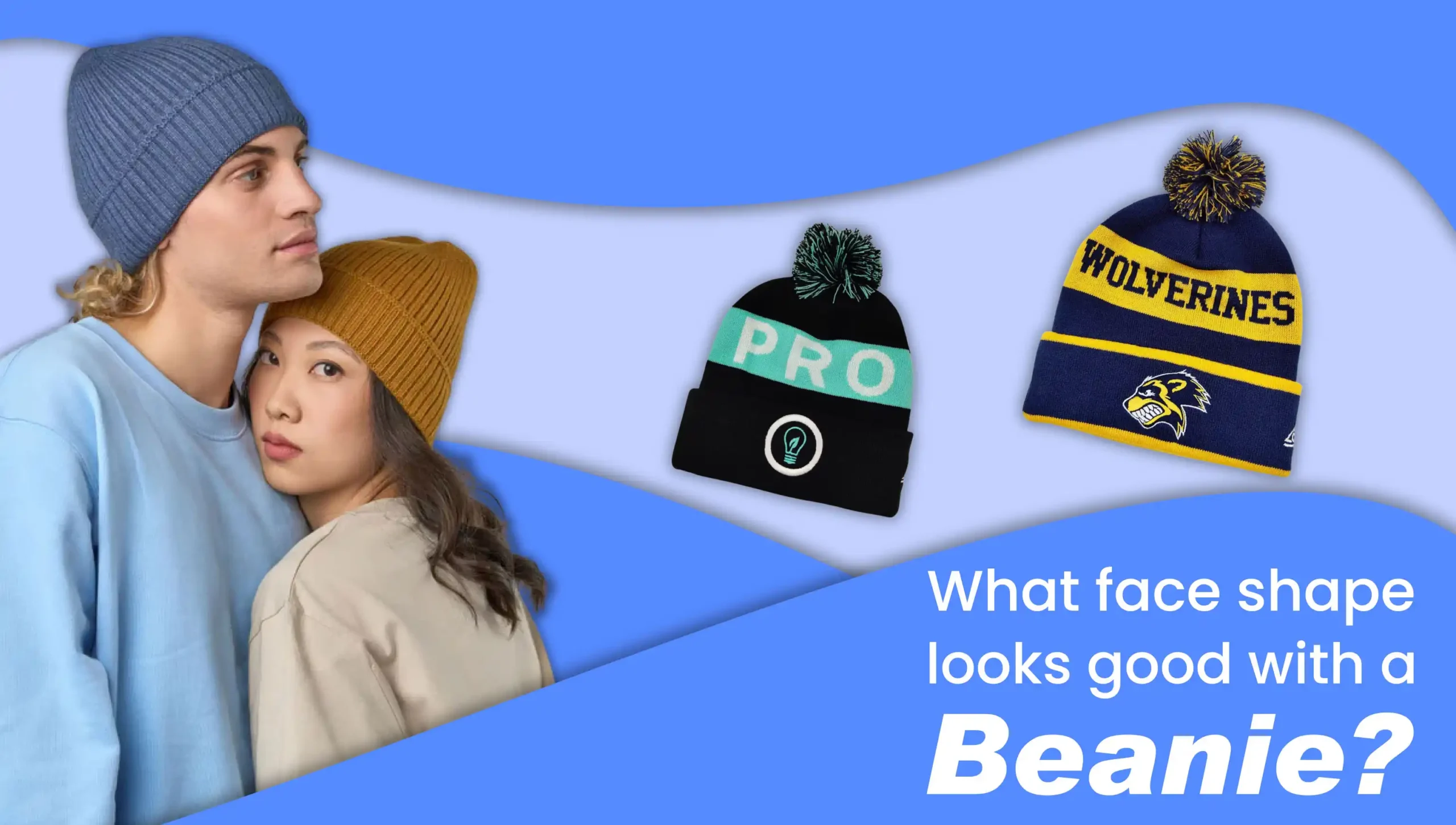 What face shape looks good with a beanie?