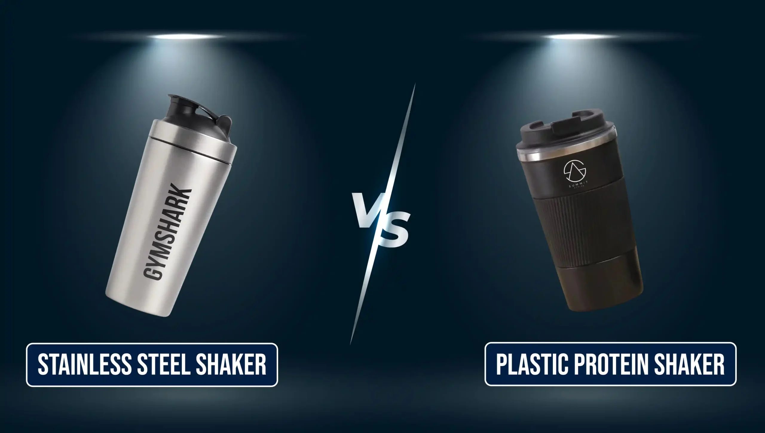 Stainless Steel Vs Plastic Protein shaker